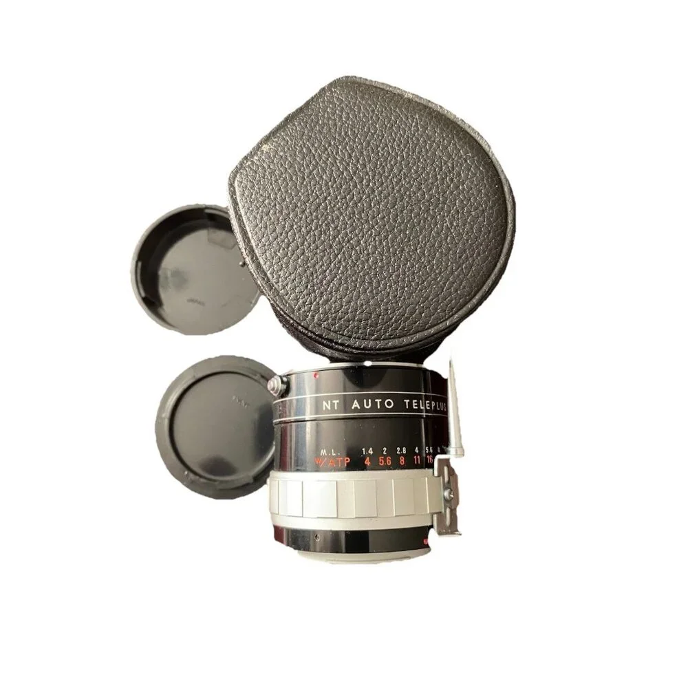 Vintage NT Auto Teleplus 2X Lens With Case 35mm